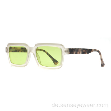 Square Design UV400 Injektionspolarisierte Sonnenbrille polarisierte Sonnenbrille